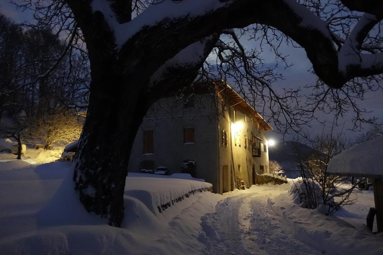 Camera De Le Rondole, Maso Postel - 500 Mt Strada Sterrata Pergine Valsugana Luaran gambar
